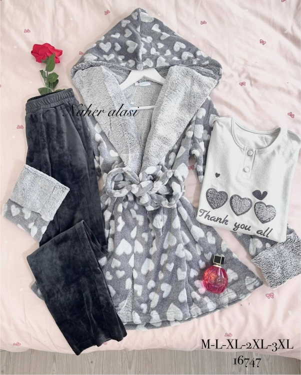 بيجامه 3 قطع نفاس 