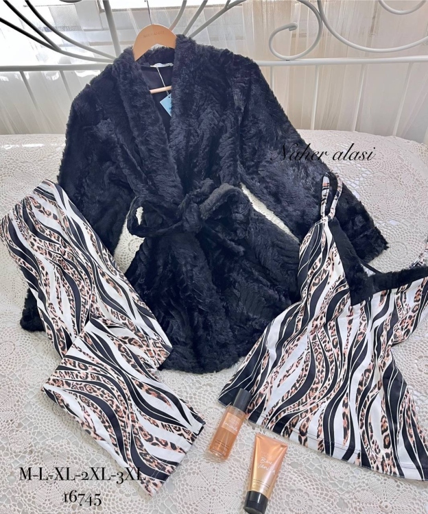 بيجامه 3 قطع نفاس 