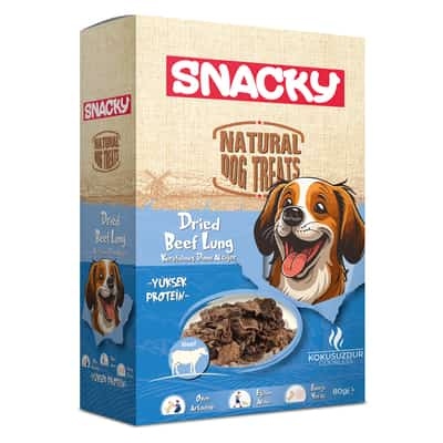 SNACKY DRIED BEEF LUNG 80G SNCA-003 عدد 4