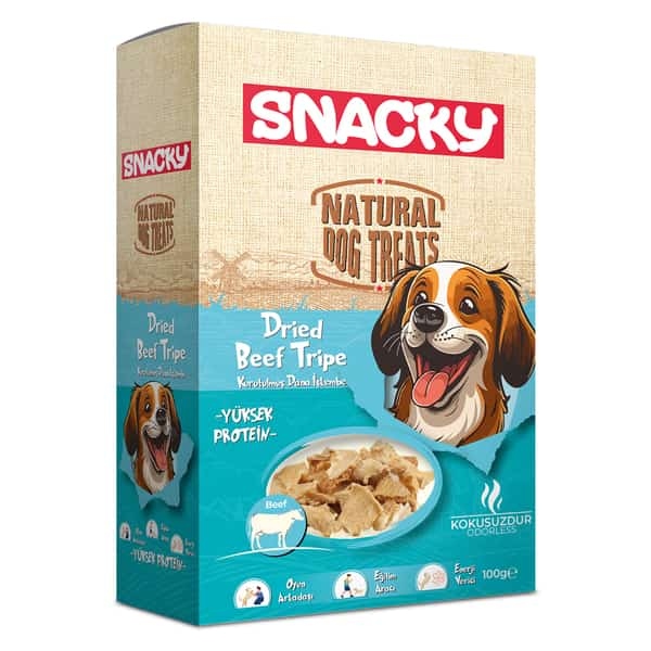 SNACKY DRIED BEEF TRIPE 100 G SNCA-004 عدد 4