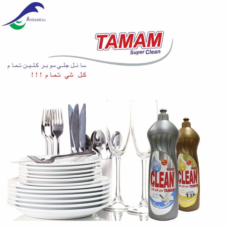 تمام سوبركلين سائل جلي 4 لتر