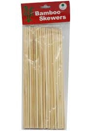 بامبو اسياخ شوي خشب