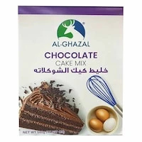 خليط كيك شكولاته الغزال 500 غرام
