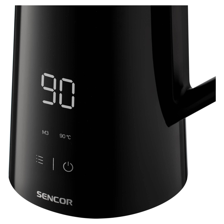 غلاية كهربائية ذكية Sencor SWK 0590BK مع شاشة LED