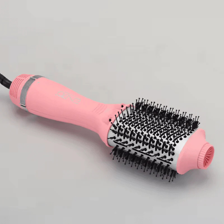 إنزو بروفيشنال فرشاة Blowout مقاس 75 مم لعلاج الشعر بالبروتين والكيراتين والكولاجين (موديل EN-6210).
