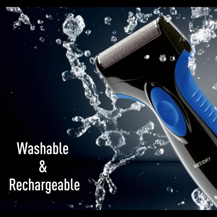 ماكينة حلاقة Panasonic - قابلة للغسل للاستخدام الرطب والجاف