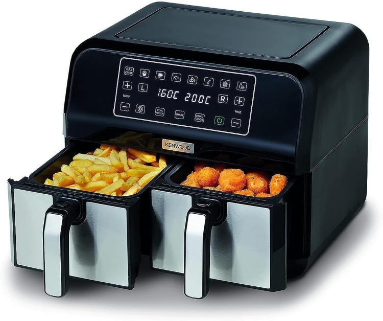 قلاية هوائية Kenwood - بتقنية Dual Zone ووظيفة Max Crisp