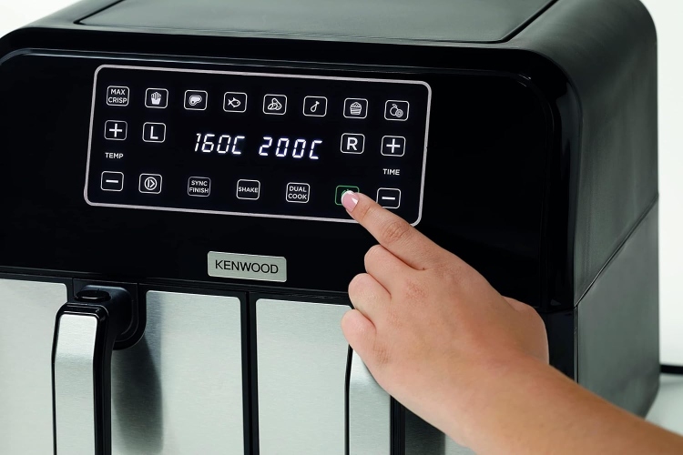 قلاية هوائية Kenwood - بتقنية Dual Zone ووظيفة Max Crisp