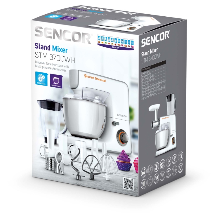 عجانة ستاند Sencor STM 3700WH مع ملحقات متعددة المهام