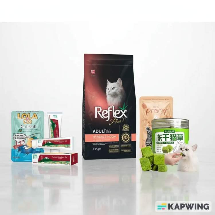 Cat Hairball Care Bundle – Healthy Coat & Easy Digestion