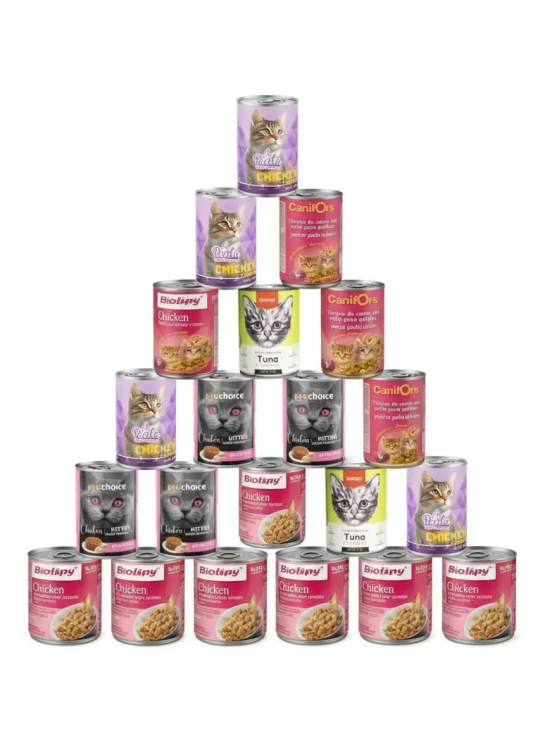Cat Wet Food Mega Pack – 24 Cans for Only 20 JD!