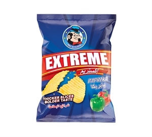 اكستريم بطاطا بابريكا 50غم