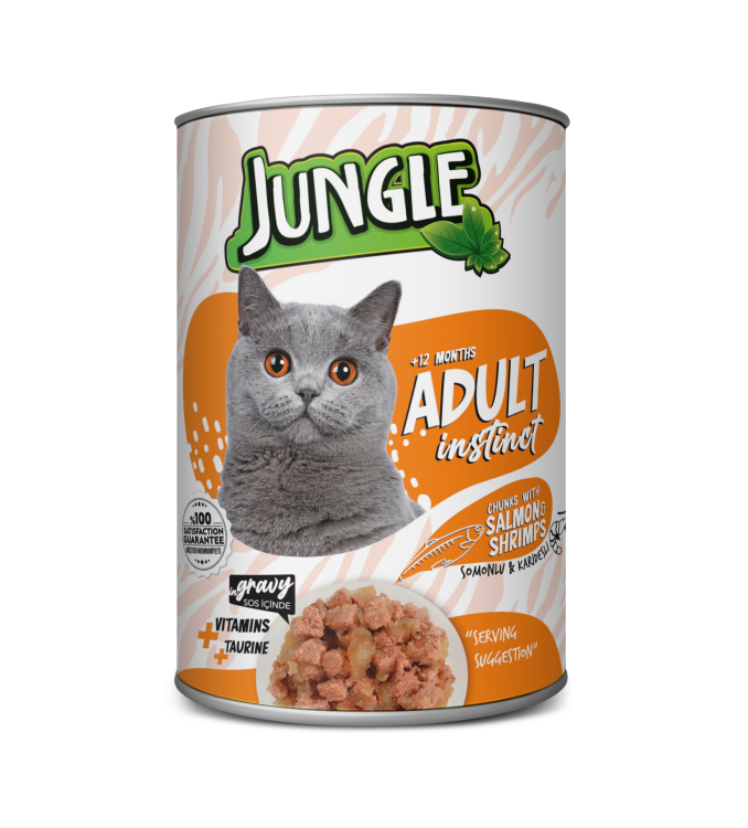 WET FOOD Jungle SALMON &SHRIMP  400 g