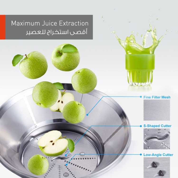 عصارة باناسونيك 3 في 1 موديل MJ-DJ31STN