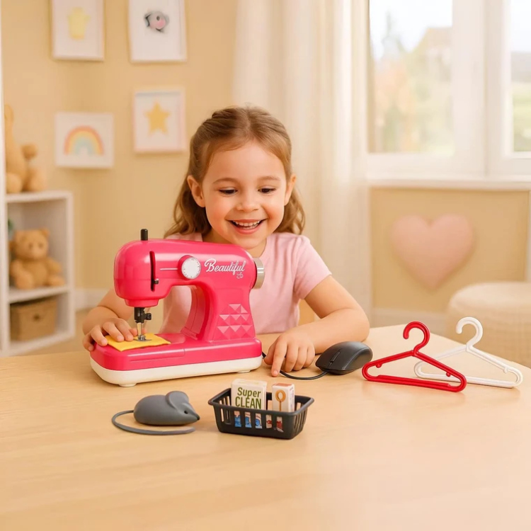 لعبة ماكينة الخياطة للاطفال 
