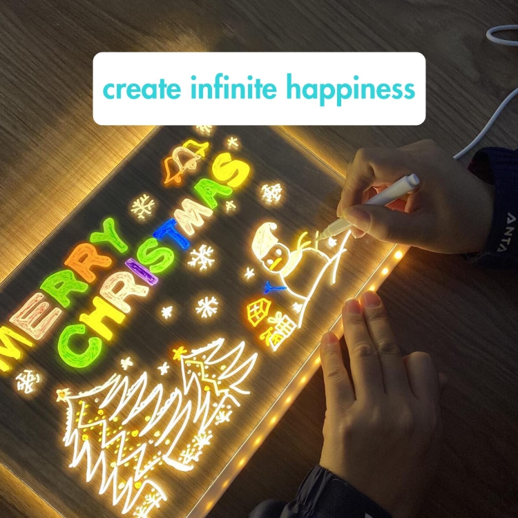 لعبة لوح الرسم المضيئ الحجم الكبير