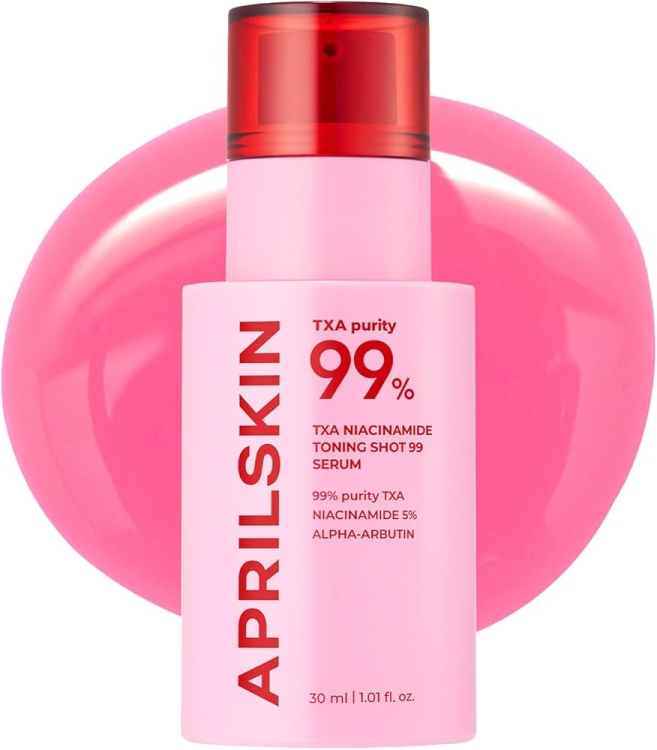 APRILSKIN TXA Niacinamide Toning Shot 99 Serum سيروم مكافحة التصبغات ومشاكل المسام