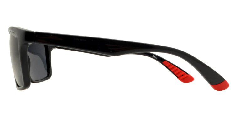 EyeframesInt-DY-PL-Pol, Polarized Men Classic Square Sunglasses, Assorted Colors 