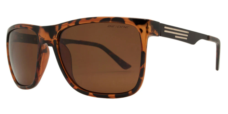 EyeframesInt-DY-PL-Kyo, Polarized Retro Square Plastic Sunglasses, Assorted Colors