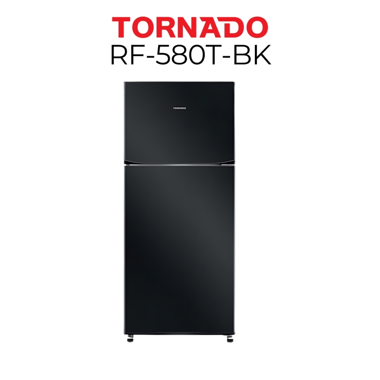 ثلاجة تورنيدو موديل RF-580T-BK