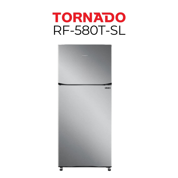 ثلاجة تورنيدو موديل RF-580T-SL