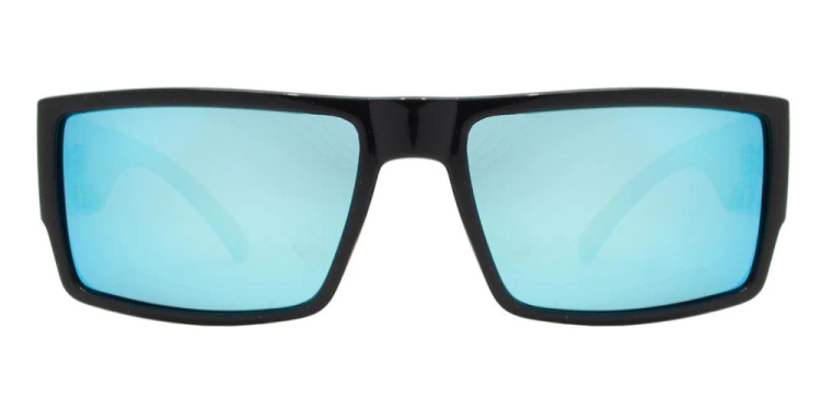 EyeframesInt-DY-PL-Riv, Flat Top Rectangular Sport Sunglasses, Assorted Colors