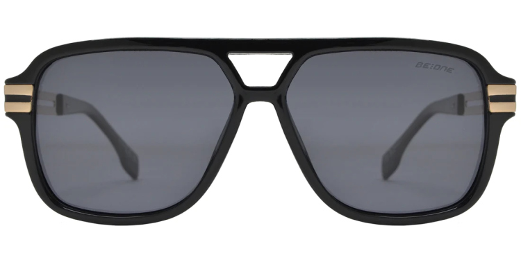 EyeframesInt-DY-PL113964, Polarized Plastic Rectangular Sunglasses, Assorted Colors 