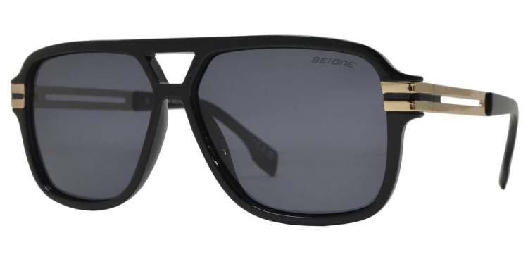 EyeframesInt-DY-PL113964, Polarized Plastic Rectangular Sunglasses, Assorted Colors 