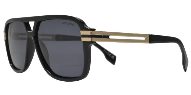 EyeframesInt-DY-PL113964, Polarized Plastic Rectangular Sunglasses, Assorted Colors