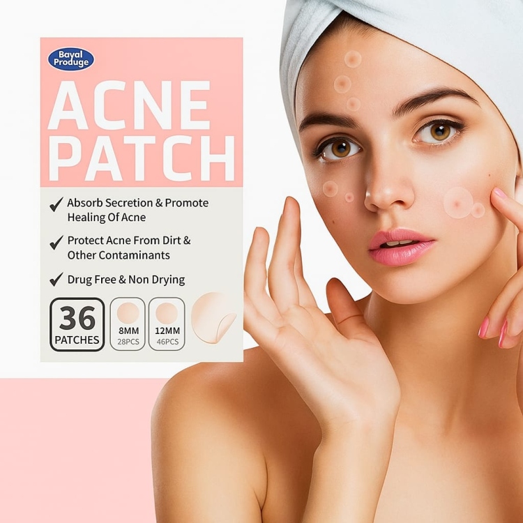 لزقات اخفاء وتخفيف حب الشباب عدد 36 قطعة 