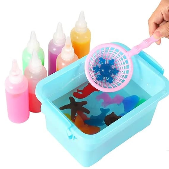 ألعاب هلامية سحرية ثلاثية الأبعاد مصنوعة يدويًا