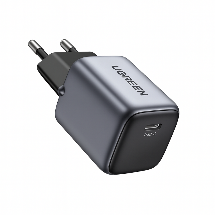 شاحن موبايل 20 واط Type-C اسود