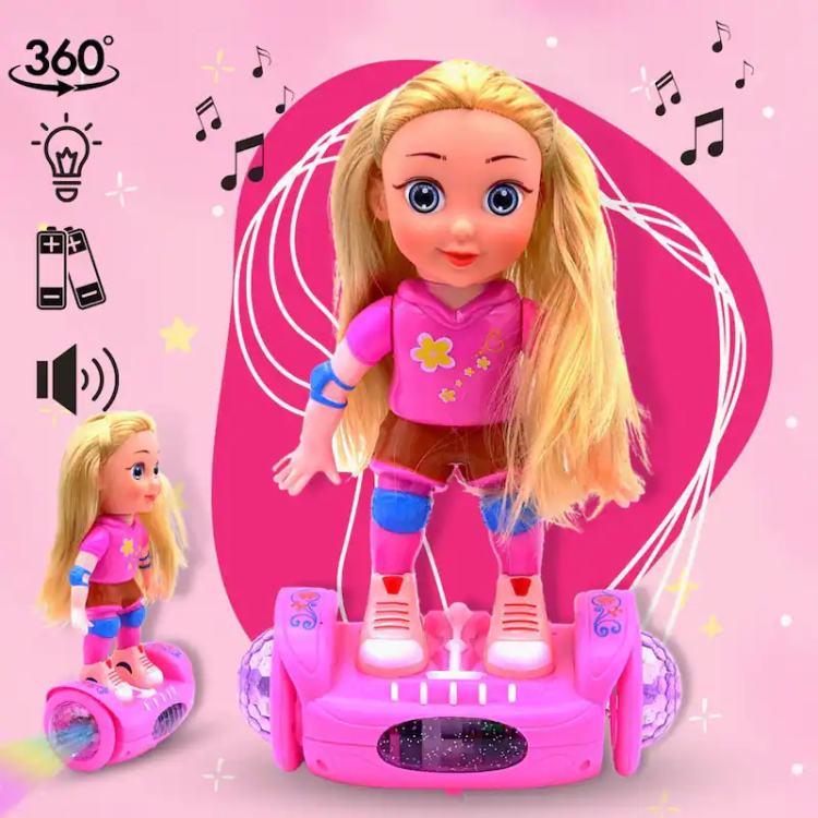 دمية جويابيت، مع أضواء وامضة وموسيقى