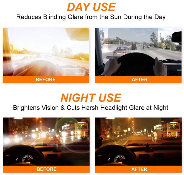 واقي زجاج للحماية من أشعة الشمس و الأضواء