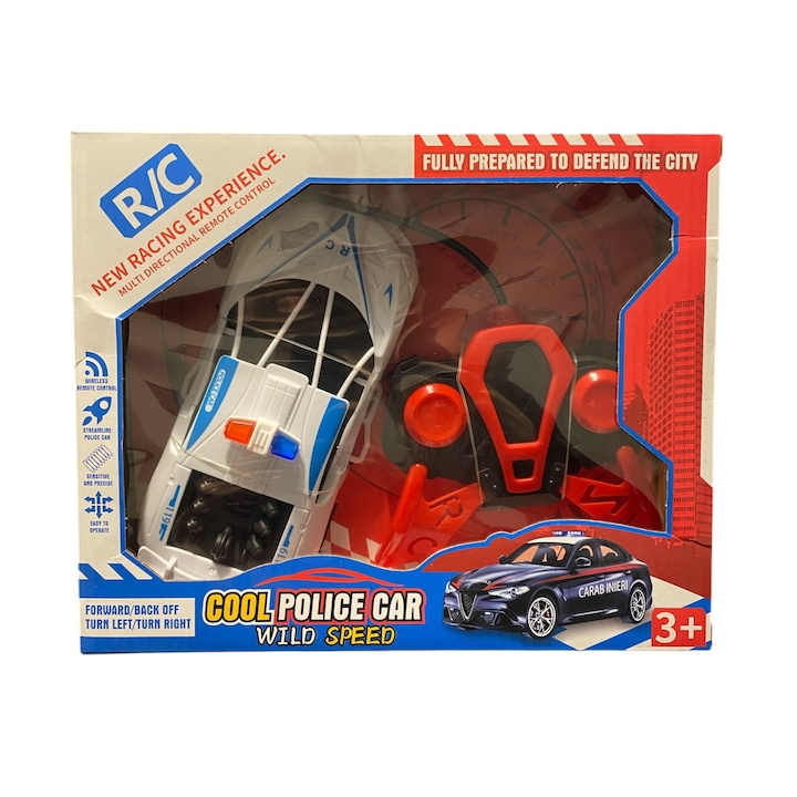 سيارة شرطة لاسلكية ممتعة للأطفال