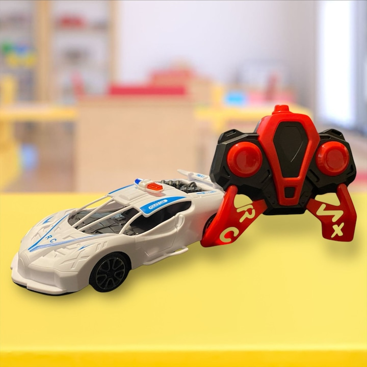 سيارة شرطة لاسلكية ممتعة للأطفال