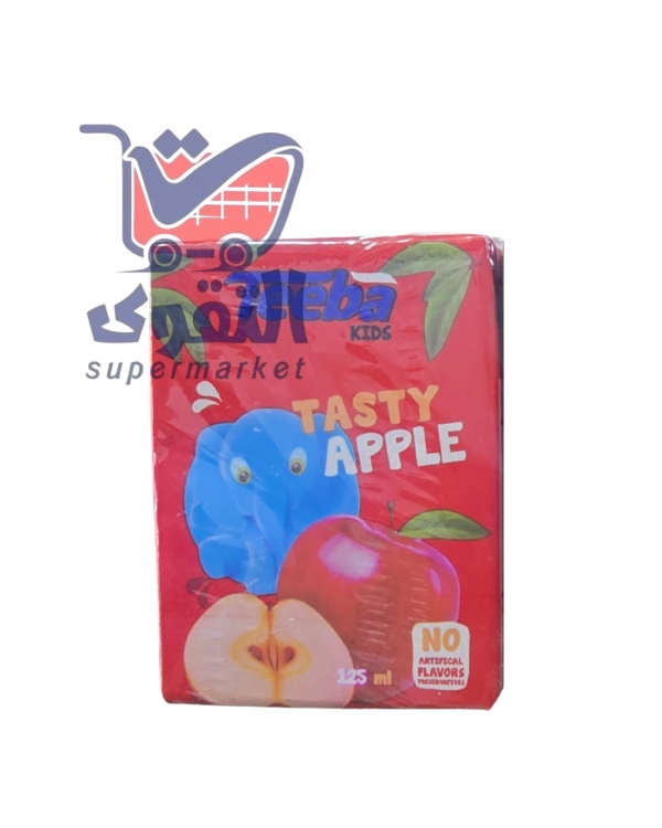 طيبة عصير تفاح طبيعي 125مل