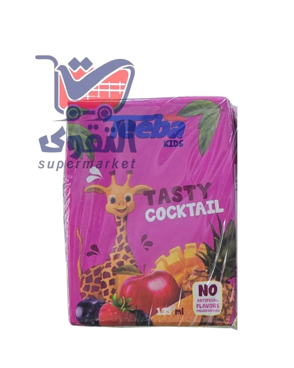 طيبة عصير كوكتيل طبيعي 125مل