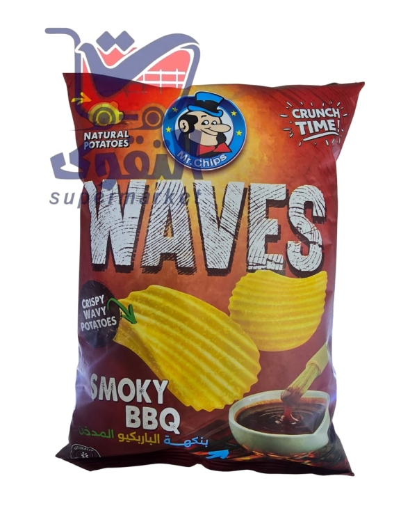 مستر شيبس باربيكيو مدخن50غم