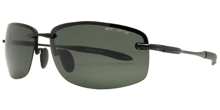 EyeframesInt-DY-PL113625 - Polarized Men Rimless Sport Metal Sunglasses, Assorted Colors