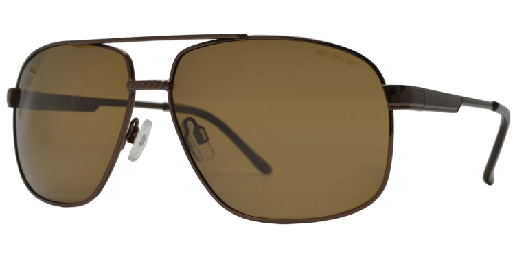 EyeframesInt-DY-PL113924 - 1.1 MM Polarized Square Aviator Metal Sunglasses, Assorted Colors