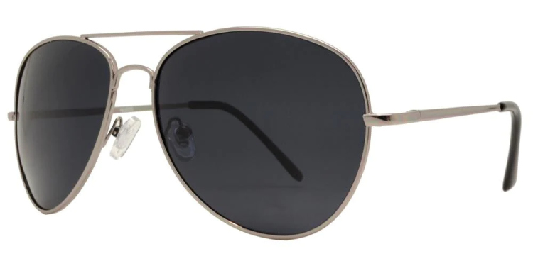 EyeframesInt-DY-PL119090 - Classic Metal Aviator Polarized Sunglasses, Assorted Colors