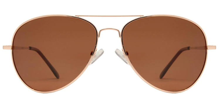 EyeframesInt-DY-PL119090 - Classic Metal Aviator Polarized Sunglasses, Assorted Colors