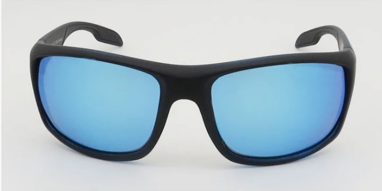 EyeframesInt-DY-PL115215 - Polarized Plastic Sports Sunglasses, Assorted Colors