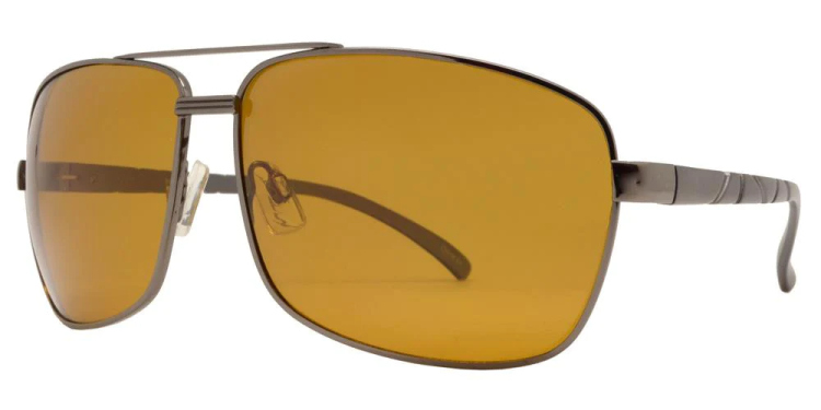 EyeframesInt-DY-PL11960 - Aluminum Square Aviator  Sunglasses, Assorted Colors