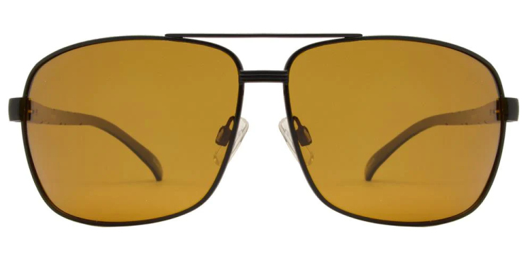 EyeframesInt-DY-PL11960 - Aluminum Square Aviator  Sunglasses, Assorted Colors