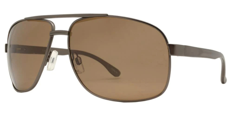 EyeframesInt-DY-PL11963 - Aluminum Square Aviator Sunglasses, Assorted Colors