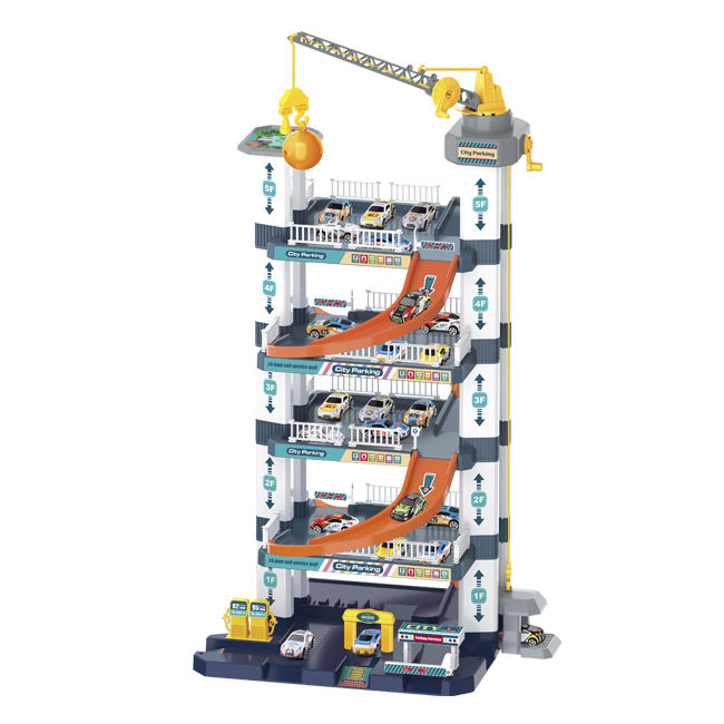 مجموعة ألعاب جراج 5 طوابق للأطفال 