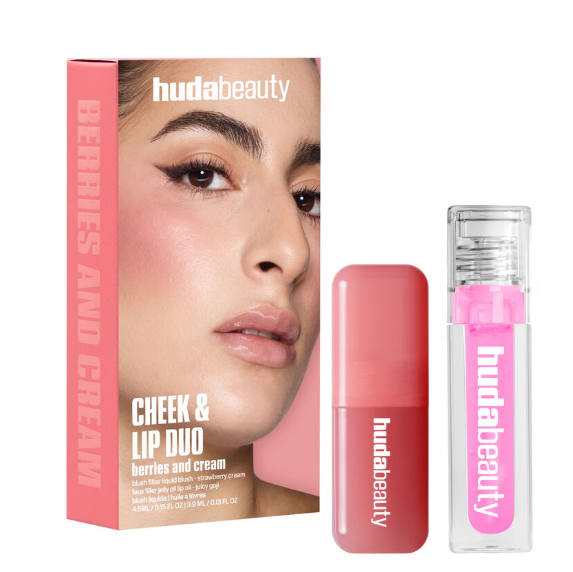 Huda Beauty Cheek & Lip Duo Berries and Cream