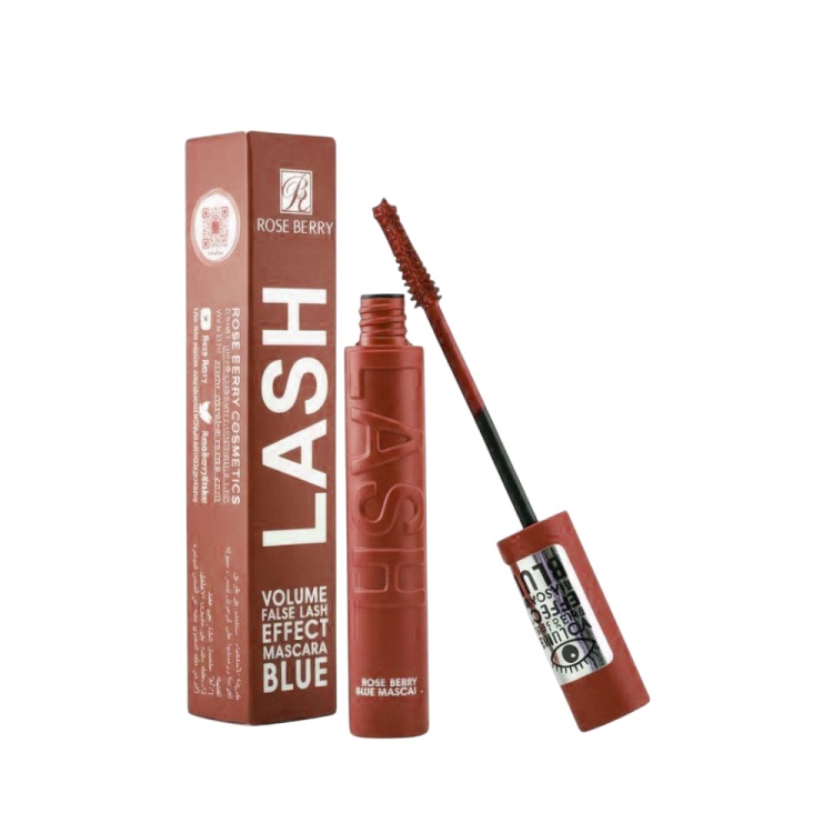 ماسكارا لاش لتكثيف الرموش ضد الماء لون بني من روز بيري بحجم  14 مل